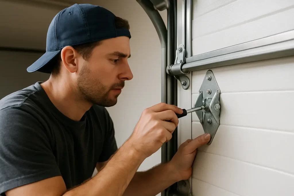 Garage Door Hinge Replacement: When to Fix It