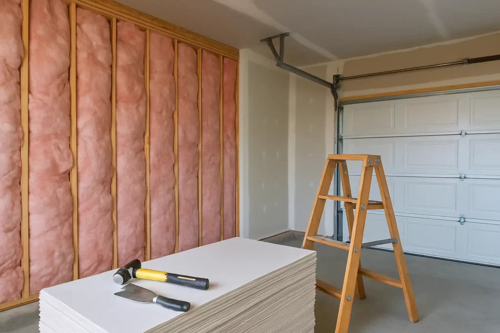 Garage Insulation and Drywall Cost Breakdown