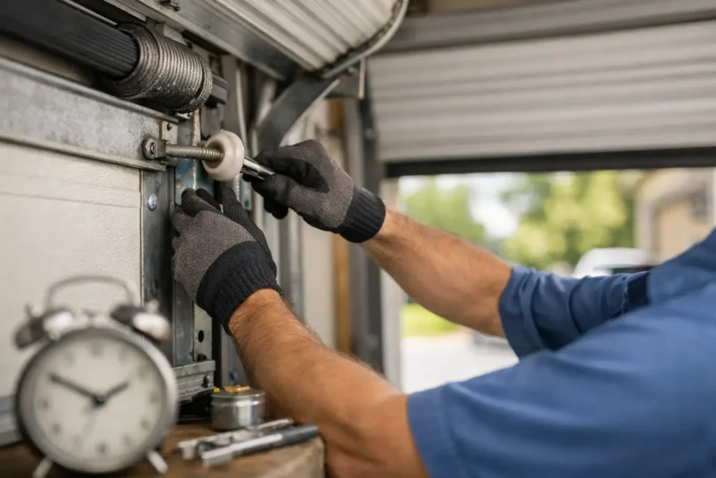 When to Book Garage Door Roller Service