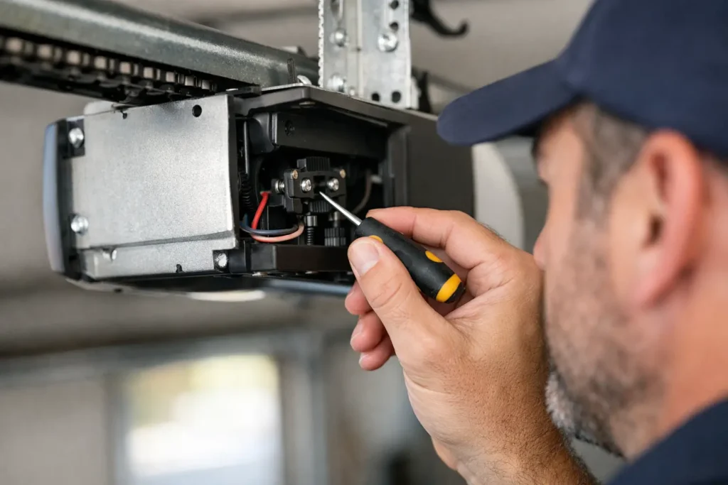 How to Adjust Garage Door Limit Switches