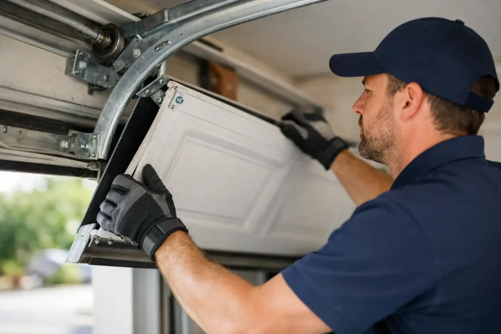 How to Fix Garage Door Off Track Safely