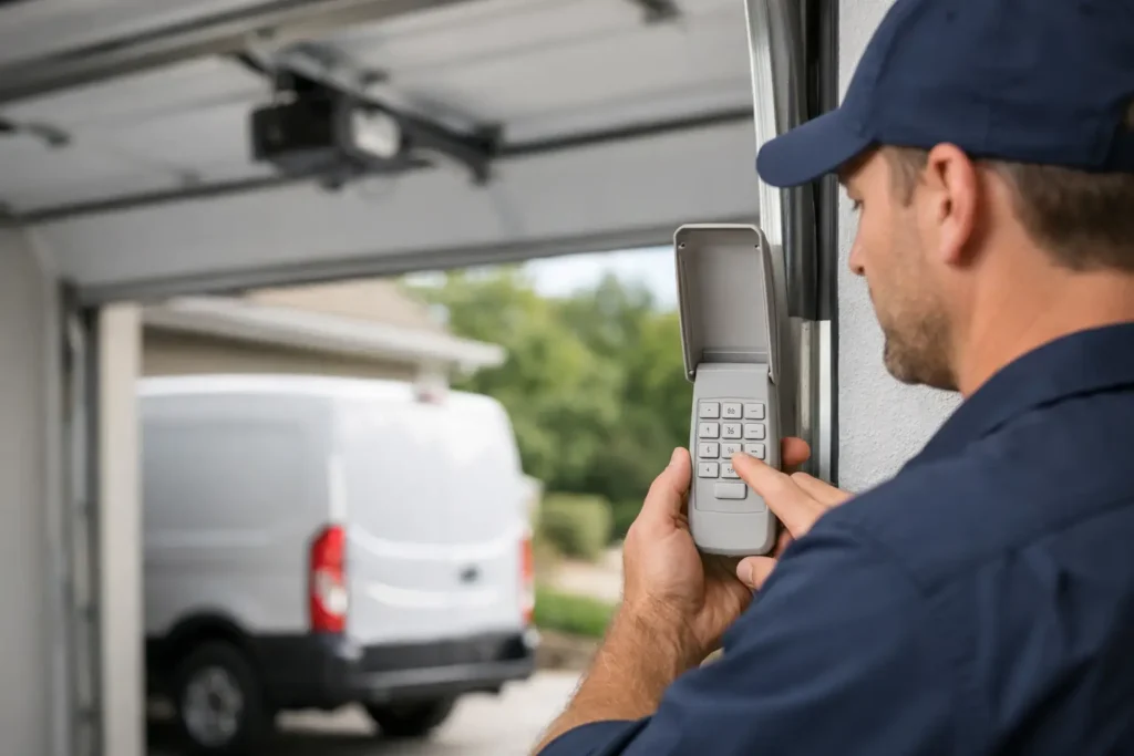 Garage Door Keypad Installation Service