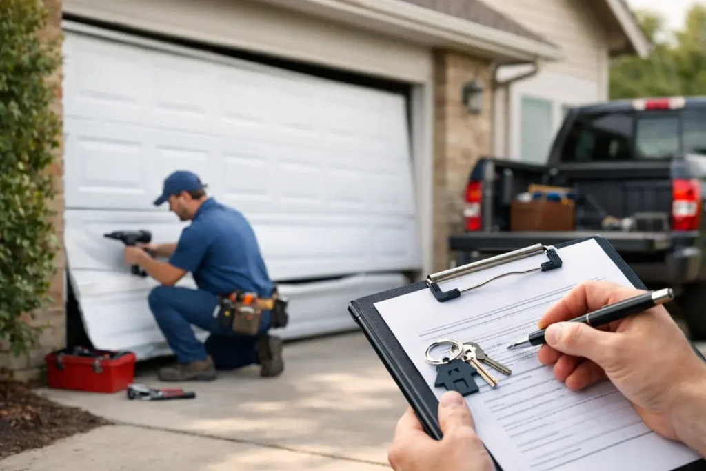 Is Garage Door Repair Covered by Insurance?