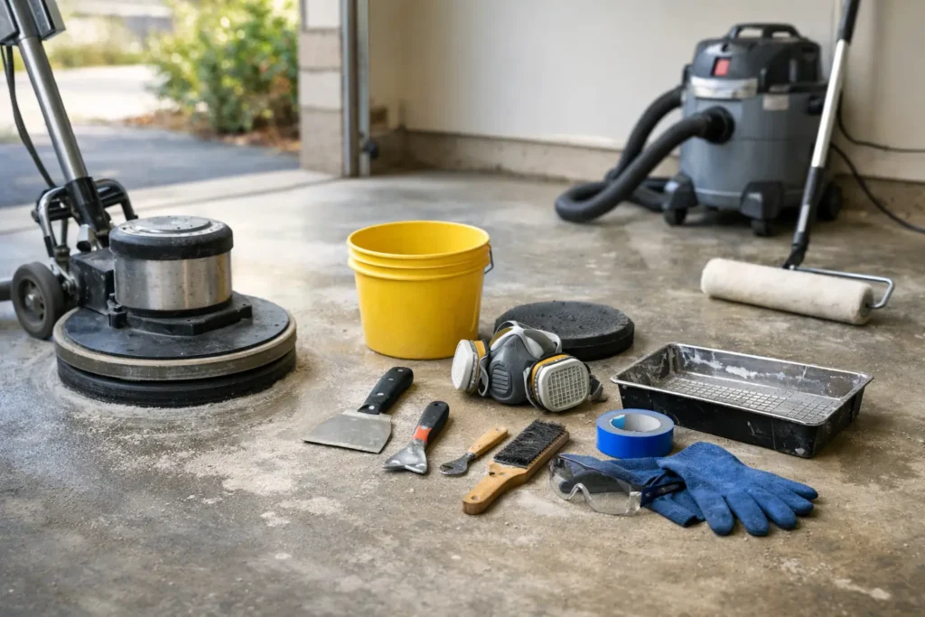 How to Properly Prepare for Garage Floor Coating