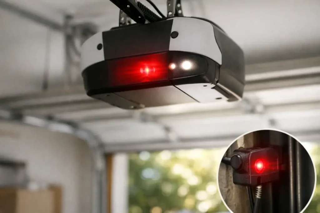 Why Is Your Garage Door Opener Blinking Lights?